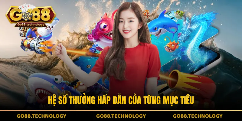 Hệ số thưởng hấp dẫn của từng mục tiêu