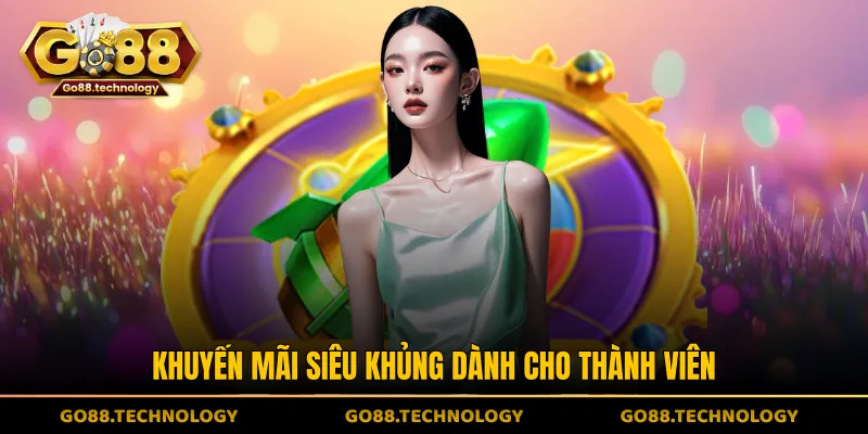 Khuyến mãi siêu khủng dành cho thành viên